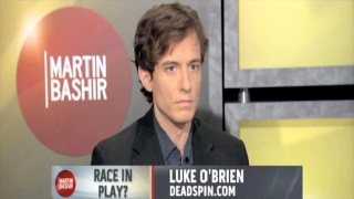 Watch Deadspin's Luke O'Brien Join Martin Bashir Live on MSNBC